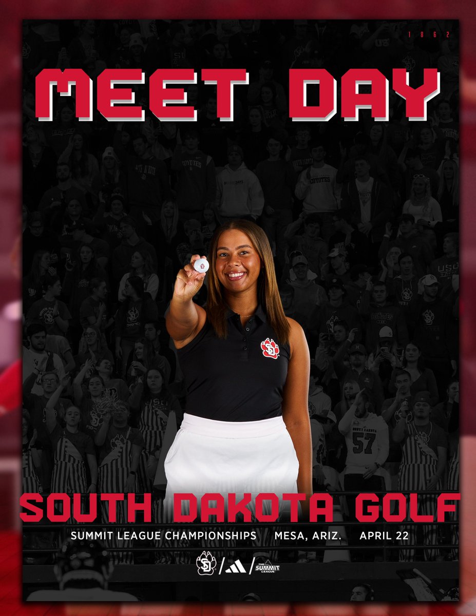 Championship Tuesday! Let’s make it count.⛳️⏱️

📊: yote.us/3G6saqR

#GoYotes X #WeAreSouthDakota