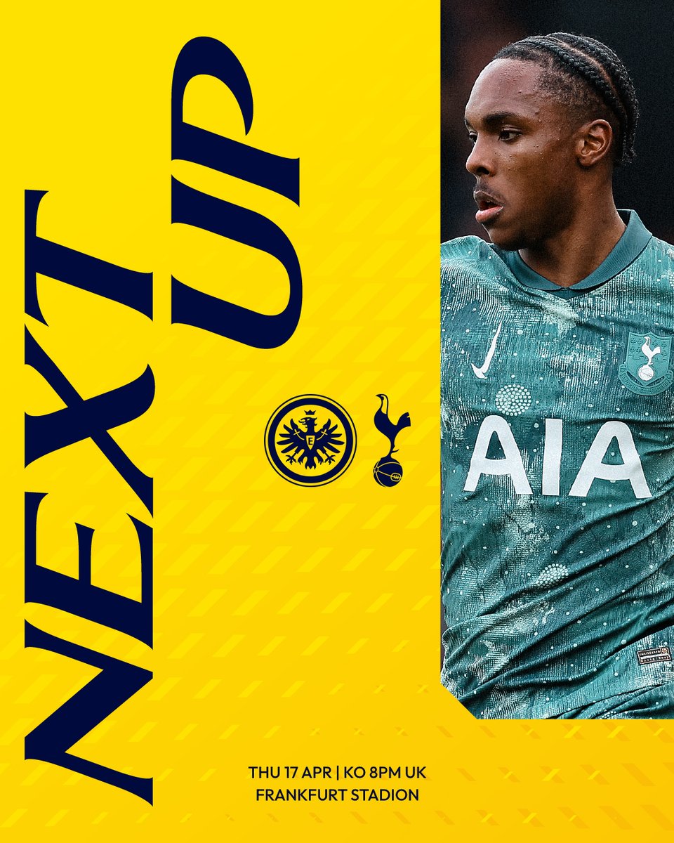 A second-leg showdown in Frankfurt 🔜