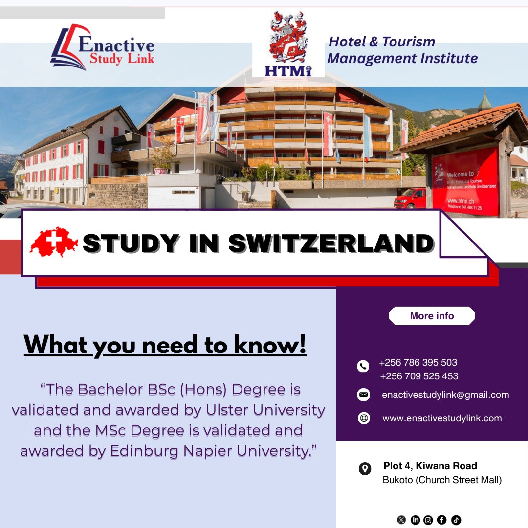 Dreaming of a global hospitality career? Start your journey at HTMi Switzerland — where excellence meets the Swiss Alps!
#studyabroad #htmiswitzerland #hospitalitydreams #swisseducation