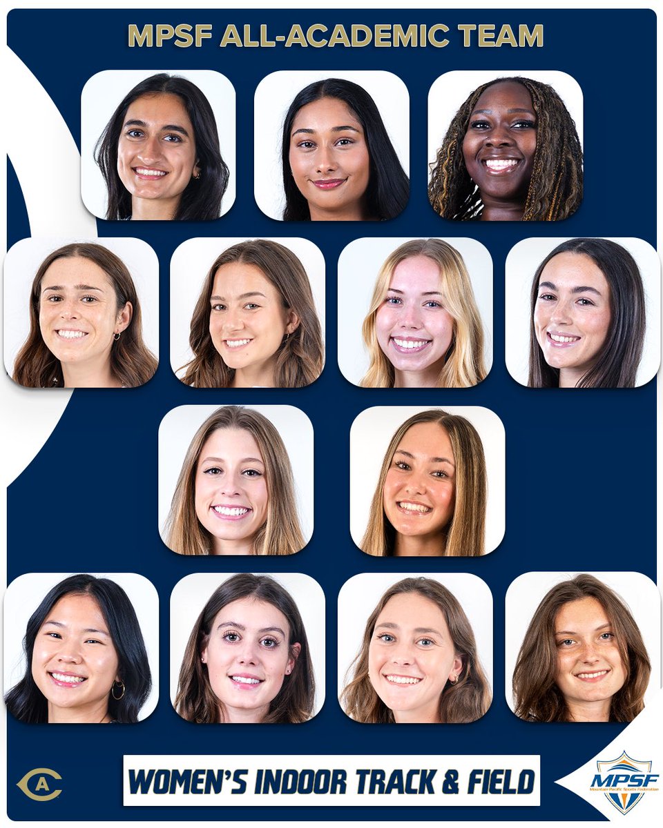 1️⃣3️⃣ brainiacs 🧠 were named MPSF All-Academic for the indoor season!

#GoAgs