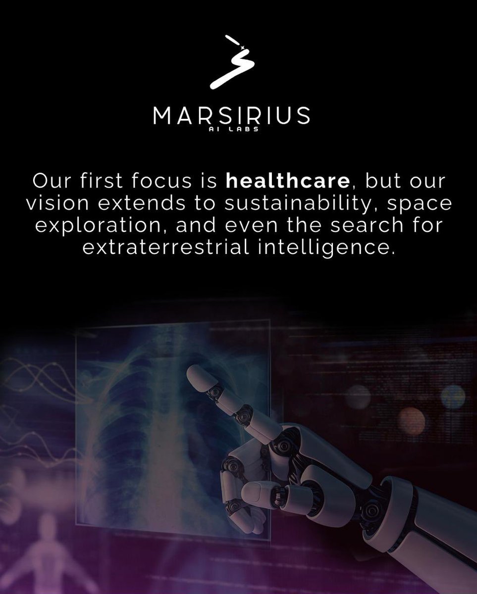 Our first focus is healthcare, but our vision extends to sustainability, space exploration, and even the search for extraterrestrial intelligence.

Learn more: marsirius.ai