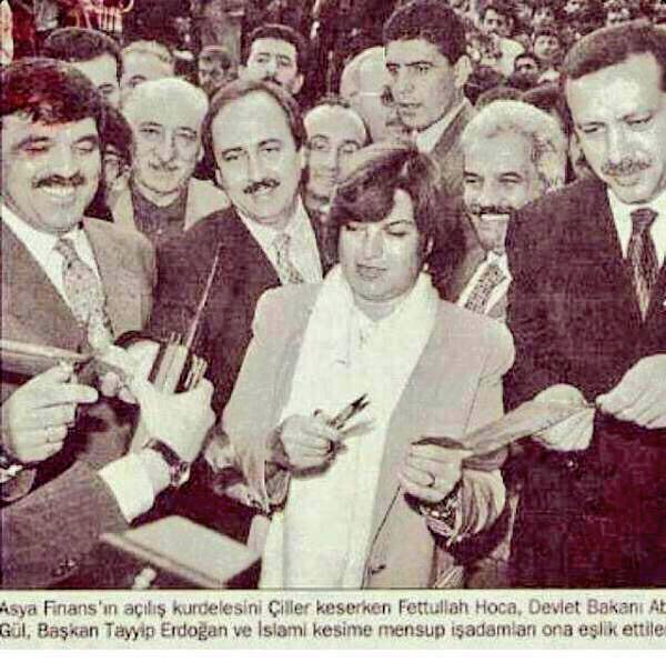 İmamoğlu Bankasya Fetö bankasını açarken..