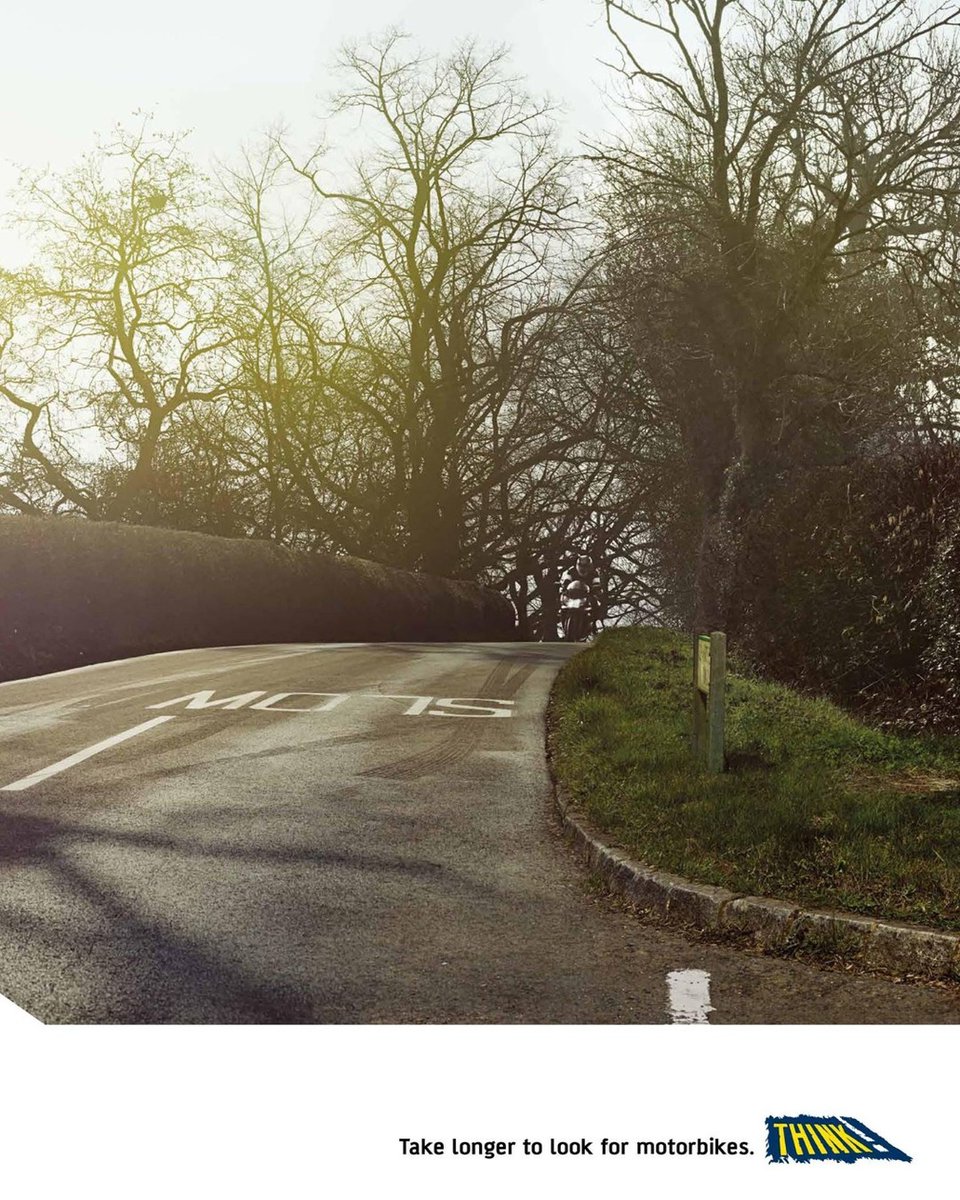🏍️ Always think bike

If you see a motorcyclist on our roads, give them space and only overtake when it's safe to do so. 

At junctions make sure you check for cyclists and motorbikes.