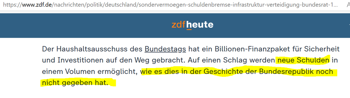 THirrlinger's tweet photo. @CDU @_FriedrichMerz @CarenMiosgaTalk Und die CDU schafft es definitiv nicht. Ich sage nur: "Wir halten an der Schuldenbremse des Grundgesetzes fest" &amp; "Wir schützen deutsche Sparer" (Aus dem Wahlprogramm der CDU 2025) - Von den anderen Wahlversprechen wird maximal noch im Konjunktiv gesprochen. #NRW_Wahlen_2025! https://t.co/oF1n9p8QjW