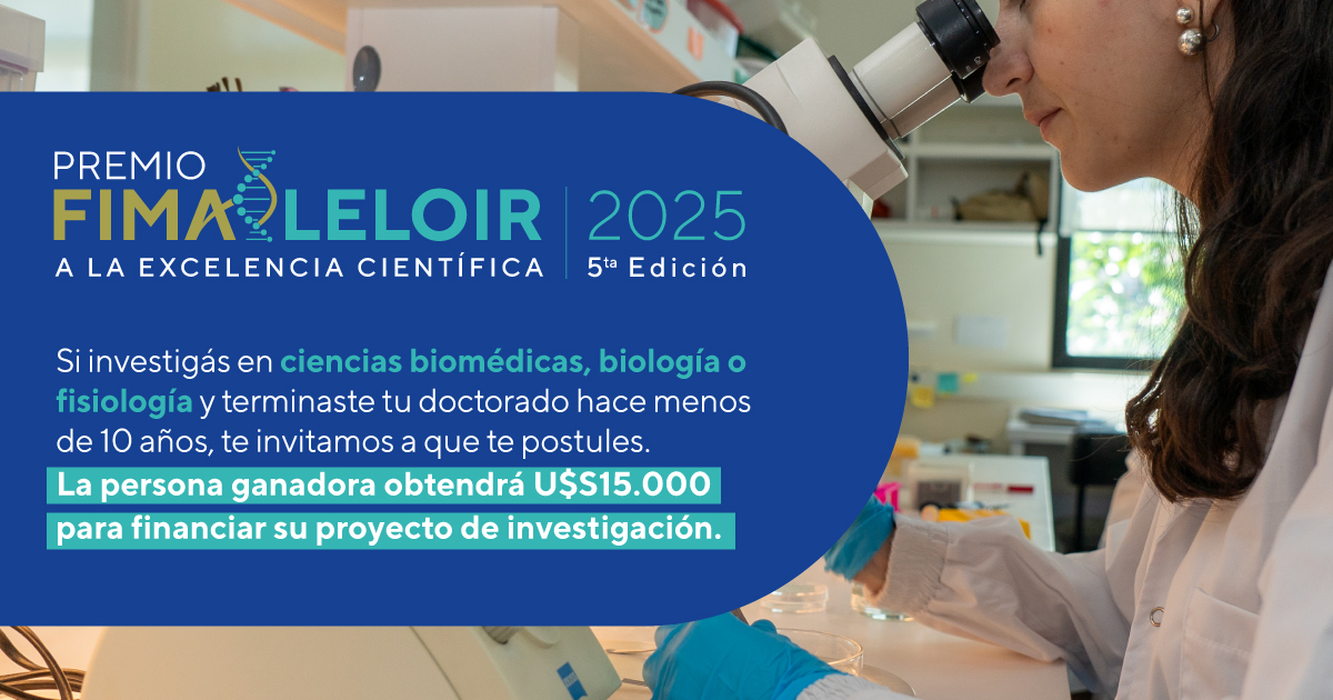 Fundación Leloir (@fundacionleloir) on Twitter photo 🏆 Abrimos la convocatoria para la iniciativa que busca reconocer la excelencia científica de jóvenes que desarrollan sus proyectos de investigación en Argentina.
⏳ ¡Tenés tiempo de anotarte hasta el 31 de mayo!
✉️ Para más información: premiofima@leloir.org.ar 🏆 Abrimos la convocatoria para la iniciativa que busca reconocer la excelencia científica de jóvenes que desarrollan sus proyectos de investigación en Argentina.
⏳ ¡Tenés tiempo de anotarte hasta el 31 de mayo!
✉️ Para más información: premiofima@leloir.org.ar