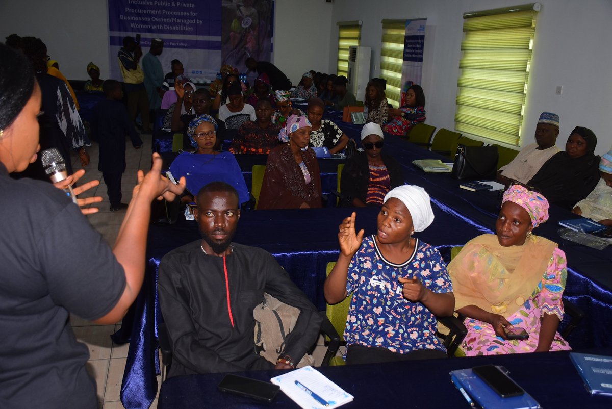 UN Women Nigeria (@unwomenng) on Twitter photo The campaign is on to empower women with disabilities in Adamawa State!
With funding from <a href="/CBPFs/">PooledFunds_OCHA</a> <a href="/OCHANigeria/">UNOCHA Nigeria</a> Nigeria Humanitarian Fund @unwomenng is advancing economic inclusion through access to decent work, social protection & procurement opportunities. #DisabilityInclusion The campaign is on to empower women with disabilities in Adamawa State!
With funding from <a href="/CBPFs/">PooledFunds_OCHA</a> <a href="/OCHANigeria/">UNOCHA Nigeria</a> Nigeria Humanitarian Fund @unwomenng is advancing economic inclusion through access to decent work, social protection & procurement opportunities. #DisabilityInclusion