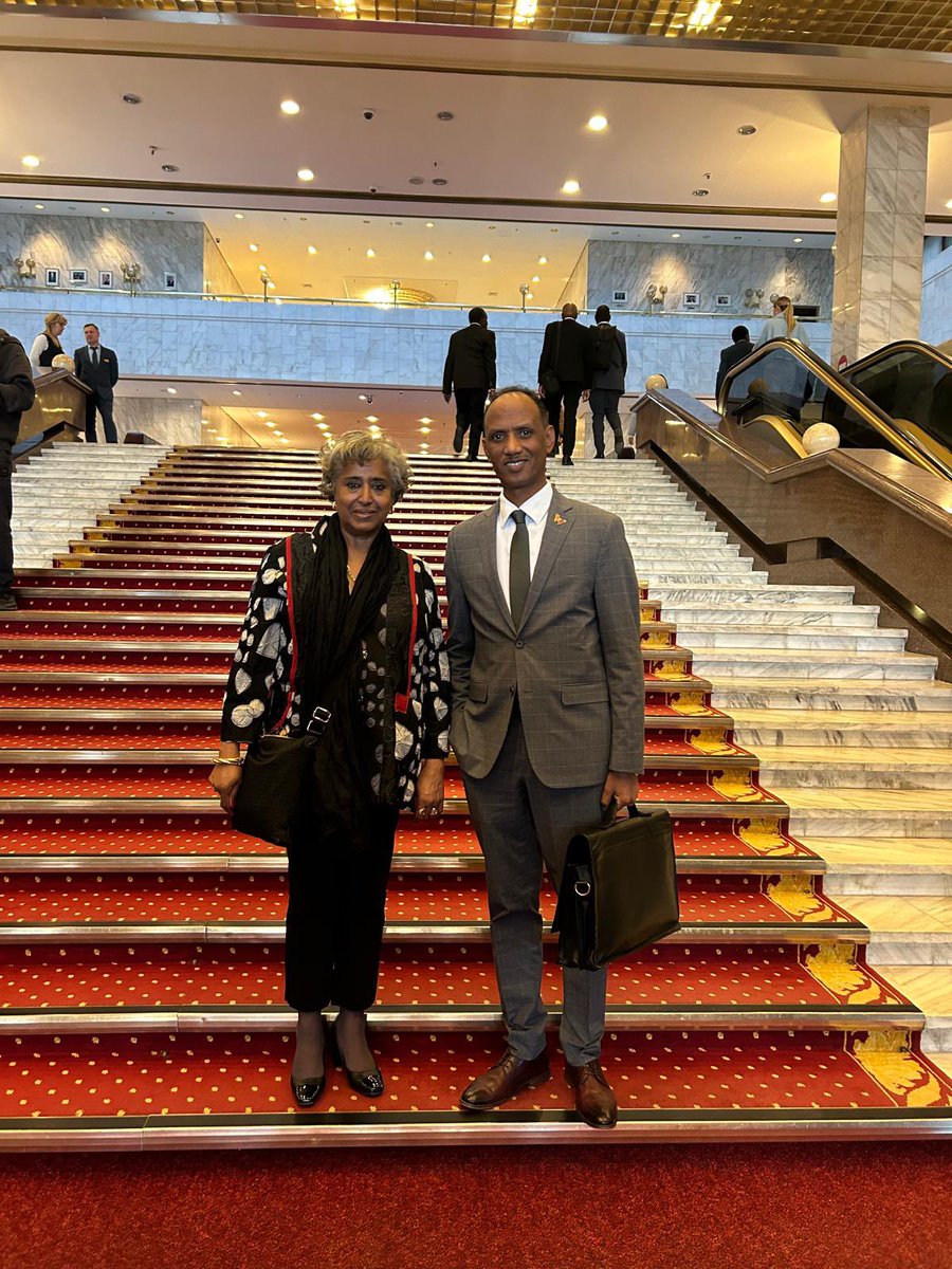 Eritrea_UN's tweet image. #Eritrea 🇪🇷is participating in the Third Meeting of National Coordinators of the Group of Friends in Defense of the UN Charter, being held on 14-15 April 2025 in Moscow, Russia🇷🇺.