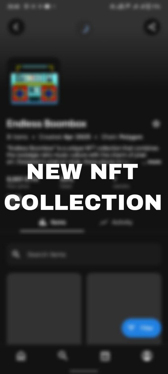 TnggsArt's tweet photo. ready to explore my new NFT collection! Don't miss out on this limited drop! 🔥
👉 Swipe up to own a piece of the future!
https://t.co/RZcBDYQt5w
#NFT #DigitalArt #CryptoArt #NFTCommunity #Collectibles #NewNFTCollection #ArtForSale https://t.co/vh2QCjzETL