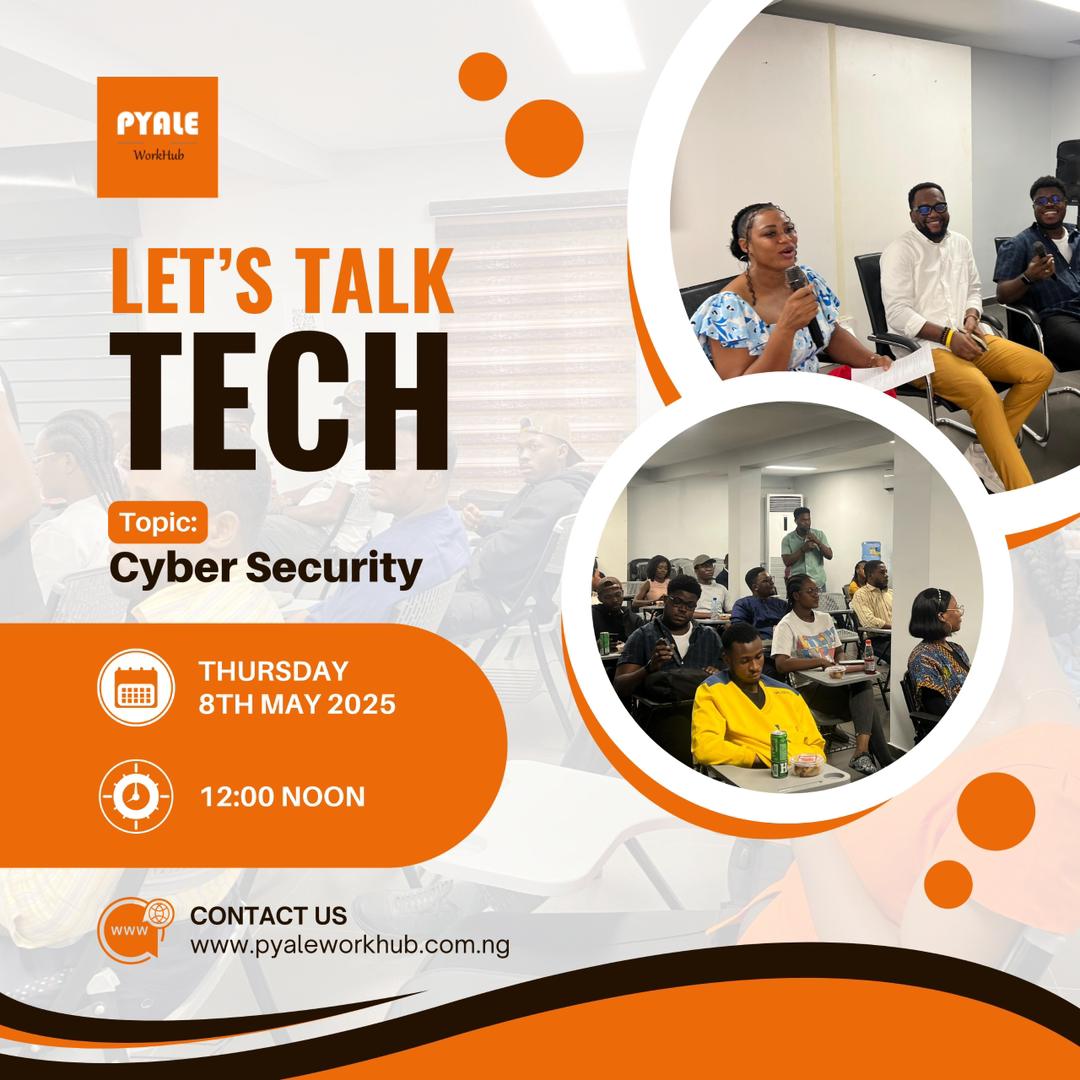 PyaleWorkhub's tweet image. 🚀 Let&apos;s Talk Tech is here! 
Get ready for insights, innovation and inspiring conversations. 🧠💡

🗓️ Don&apos;t miss out — registration is now LIVE! 

Head to our website to register
👉( Link in bio )

#PyaleWorkhub #LetsTalkTech #TechEvent #CyberSecurity #RegisterNow #Tech4All