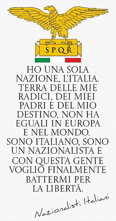 nazionalistital's tweet photo. W L'ITALIA ✋🏻 https://t.co/UNXBm3kKRq
