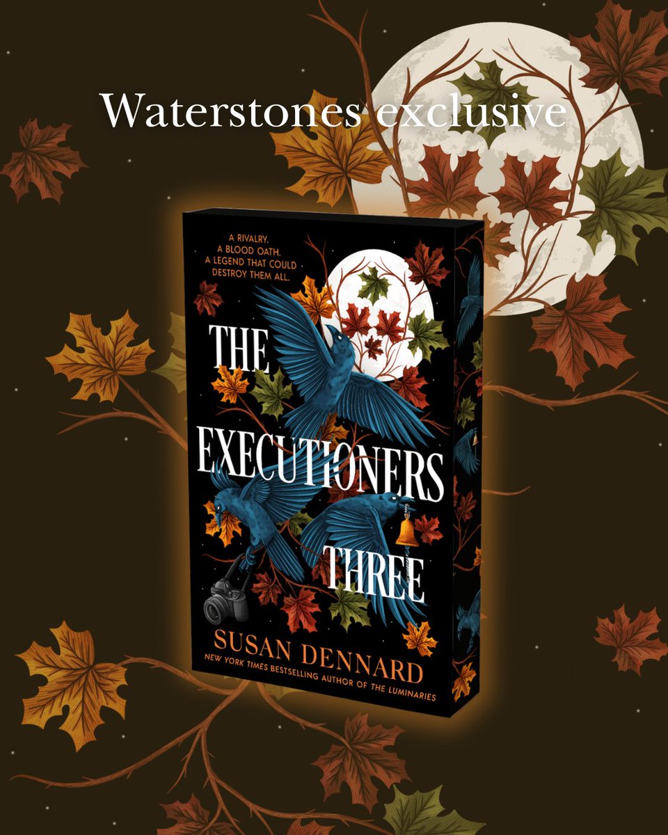 Waterstones (@waterstones) on Twitter photo The Executioners Three will be a dark delight from <a href="/stdennard/">🐙 Susan Dennard (she/her) 🏳️🌈</a> for YA readers at the end of August - a 90s-set supernatural mystery in which a spate of murders force a small town's dark secrets into the light. Featuring exclusive edge design, preorder now: waterstones.com/book/the-execu… The Executioners Three will be a dark delight from <a href="/stdennard/">🐙 Susan Dennard (she/her) 🏳️🌈</a> for YA readers at the end of August - a 90s-set supernatural mystery in which a spate of murders force a small town's dark secrets into the light. Featuring exclusive edge design, preorder now: waterstones.com/book/the-execu…