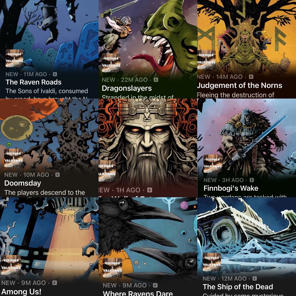 21 Episodes Now Available! 
rss.com/podcasts/vikin…