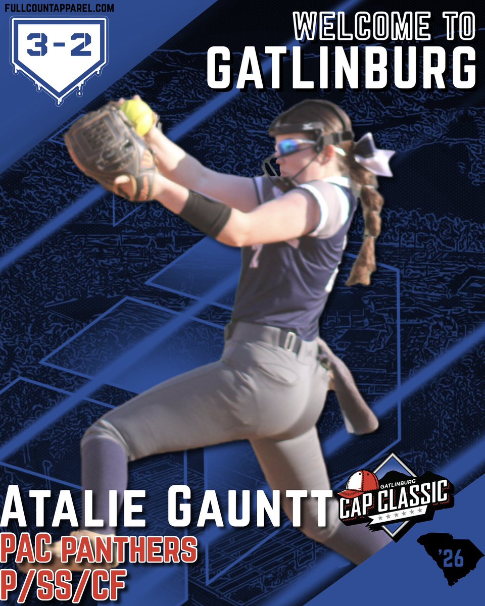 Welcome to Gatlinburg Atalie Gauntt! 🥎 C/O 2026 PAC Panthers (SC)