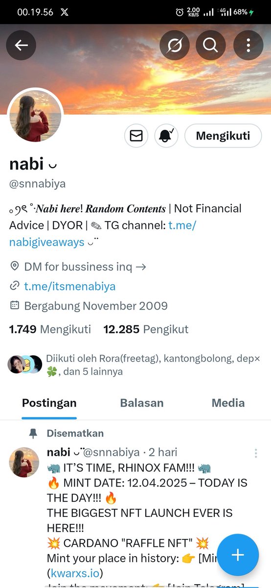 tin menang di banggar♻️ tweet media