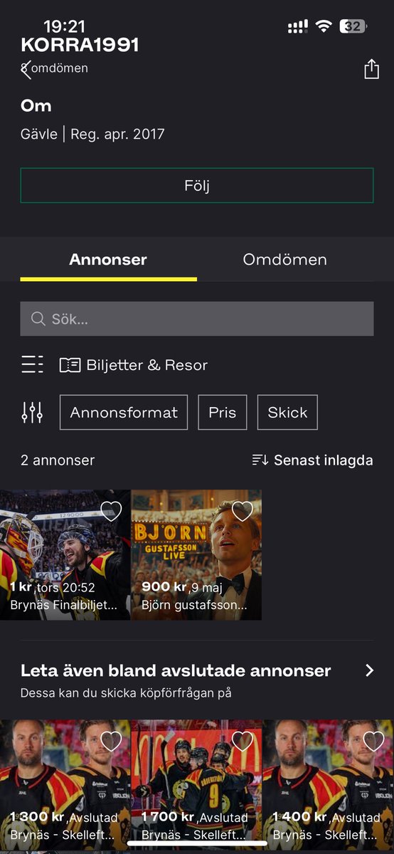 brynassverige's tweet photo. @uppmedhuvudet En till.. Den här har ju tydligt satt det i system! Se hans avslutade auktioner. https://t.co/SKbTdSepJR