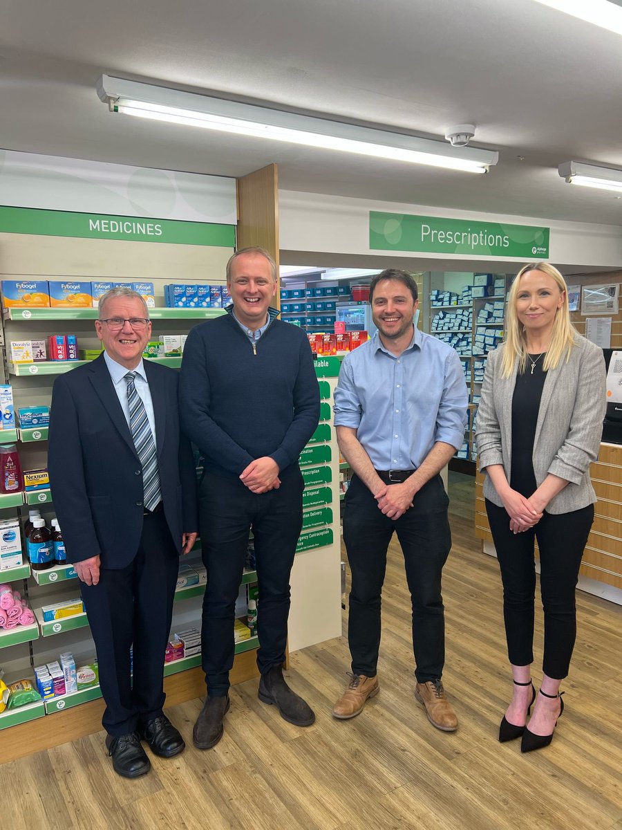 Community Pharmacy Wales (@cpwales) on Twitter photo Great to meet <a href="/BenMLake/">Ben Lake AS/MP</a> at Fishguard Pharmacy today to discuss the vital services community pharmacies provide. We talked manifesto priorities, including fair funding for dispensing and investment in clinical facilities. Thank you to Tom and the pharmacy team for hosting. Great to meet <a href="/BenMLake/">Ben Lake AS/MP</a> at Fishguard Pharmacy today to discuss the vital services community pharmacies provide. We talked manifesto priorities, including fair funding for dispensing and investment in clinical facilities. Thank you to Tom and the pharmacy team for hosting.