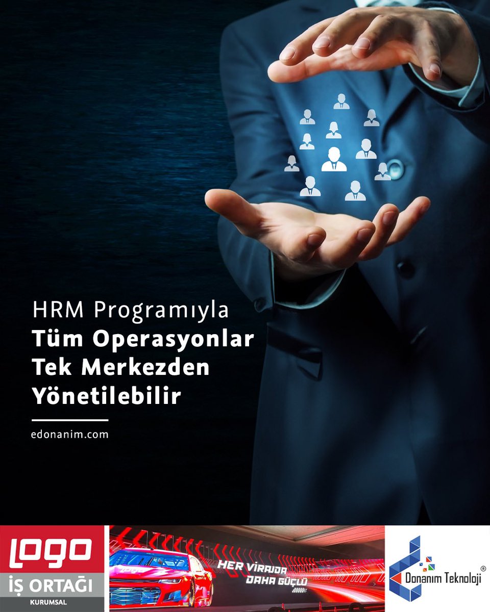 edonanim's tweet image. HRM programı ile tüm operasyonlar tek merkezden yönetilebilir

#Logo #Netsis #LogoYazılım #dijitaldegörünürlük
#DonanımTeknoloji #şehrindijitaldönüşümliderleri