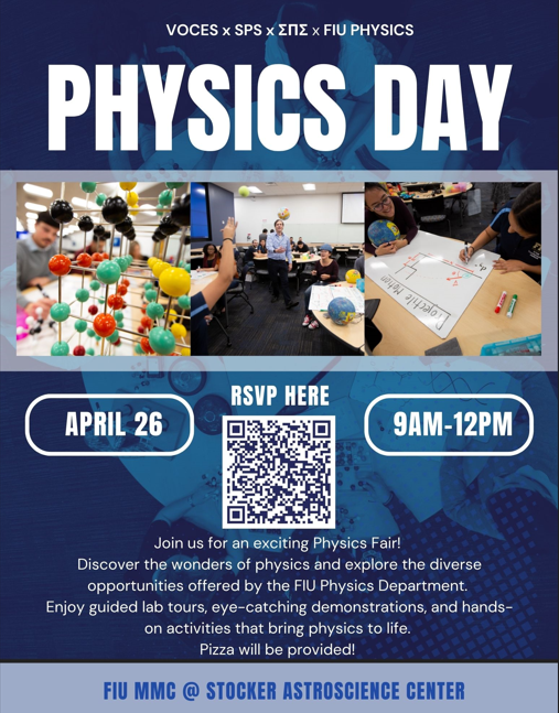Great opportunity for our #MDCPSTEAM students in collaboration with <a href="/FIU/">FIU</a> . Join on FIU Physics Day.  #MDCPSYOURBESTCHOICE