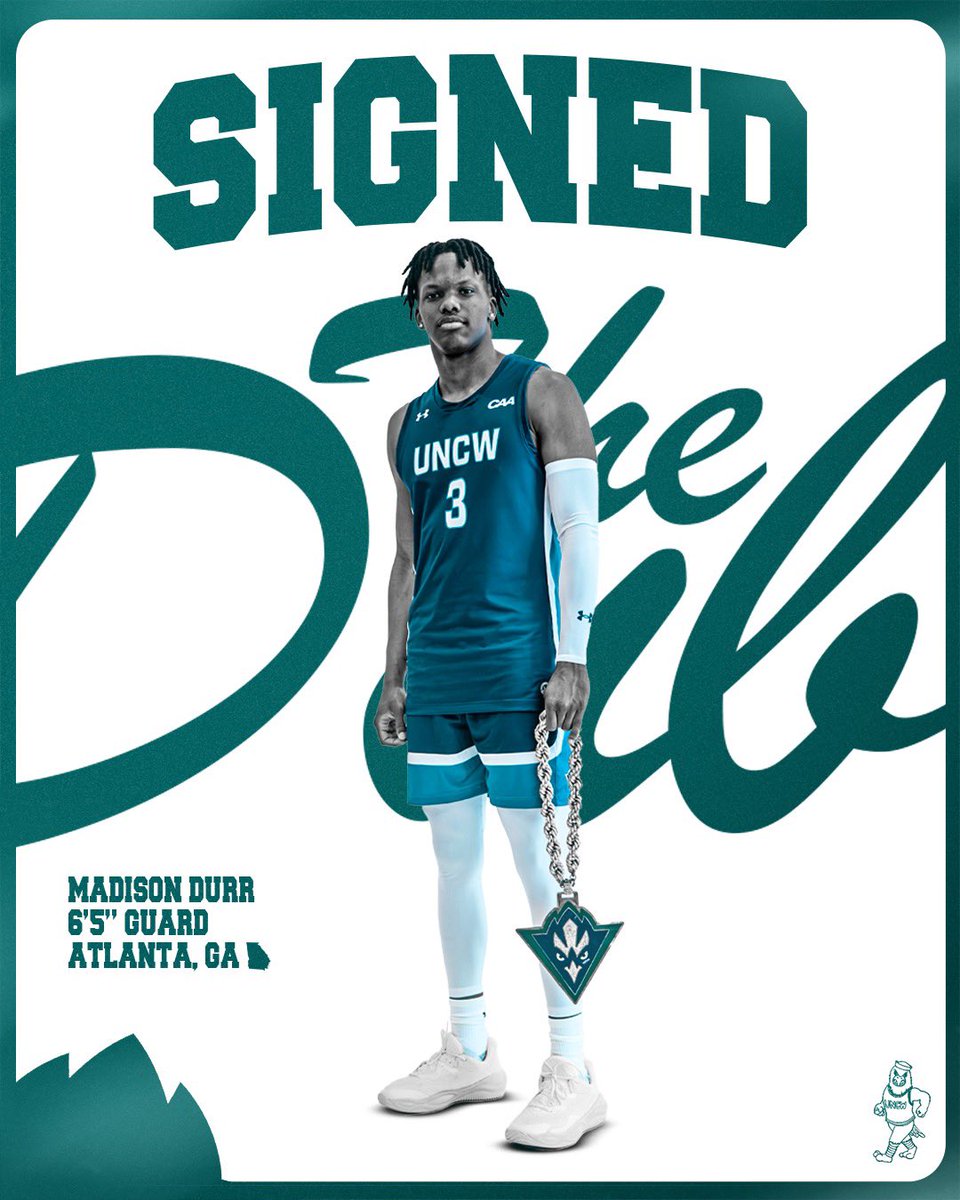 UNCW Basketball (@uncwmenshoops) on Twitter photo πΎππππππ ππππ, <a href="/mdurr_3/">Madison Durr</a> π β‘οΈπ¦
We have officially signed Madison Durr βοΈ πΎππππππ ππππ, <a href="/mdurr_3/">Madison Durr</a> π β‘οΈπ¦
We have officially signed Madison Durr βοΈ