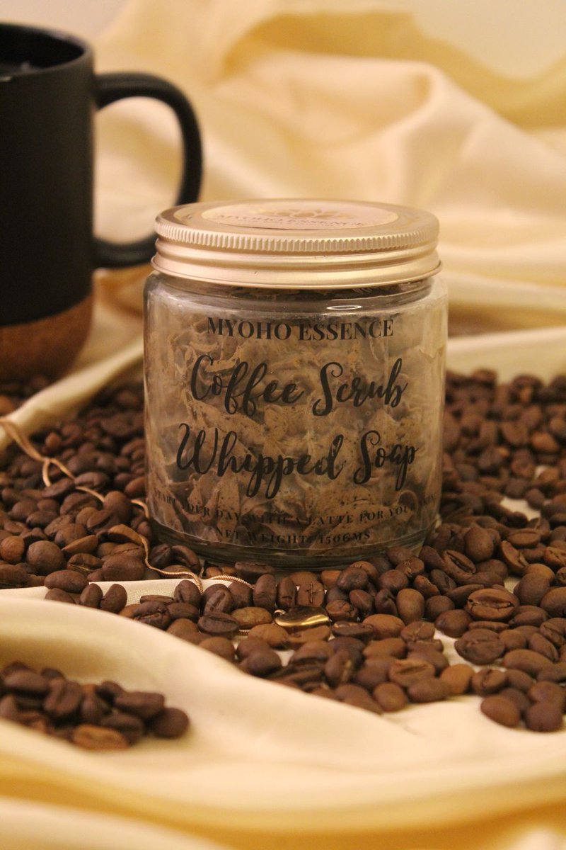 Coffee Scrub Whipped Soap ❤️