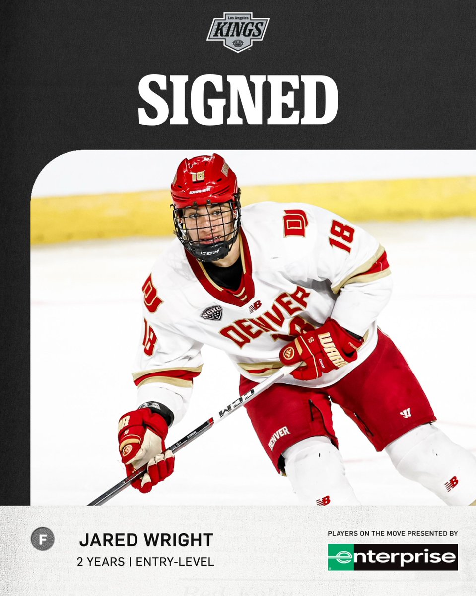 LAKings's tweet image. ✍️✍️✍️

We've signed F Jared Wright to an entry-level contract! 

Full Release 📰📲 bit.ly/42o1T05

@Enterprise