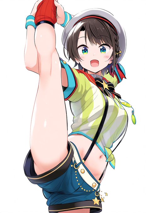 ホロメンのI字バランス 大空スバル