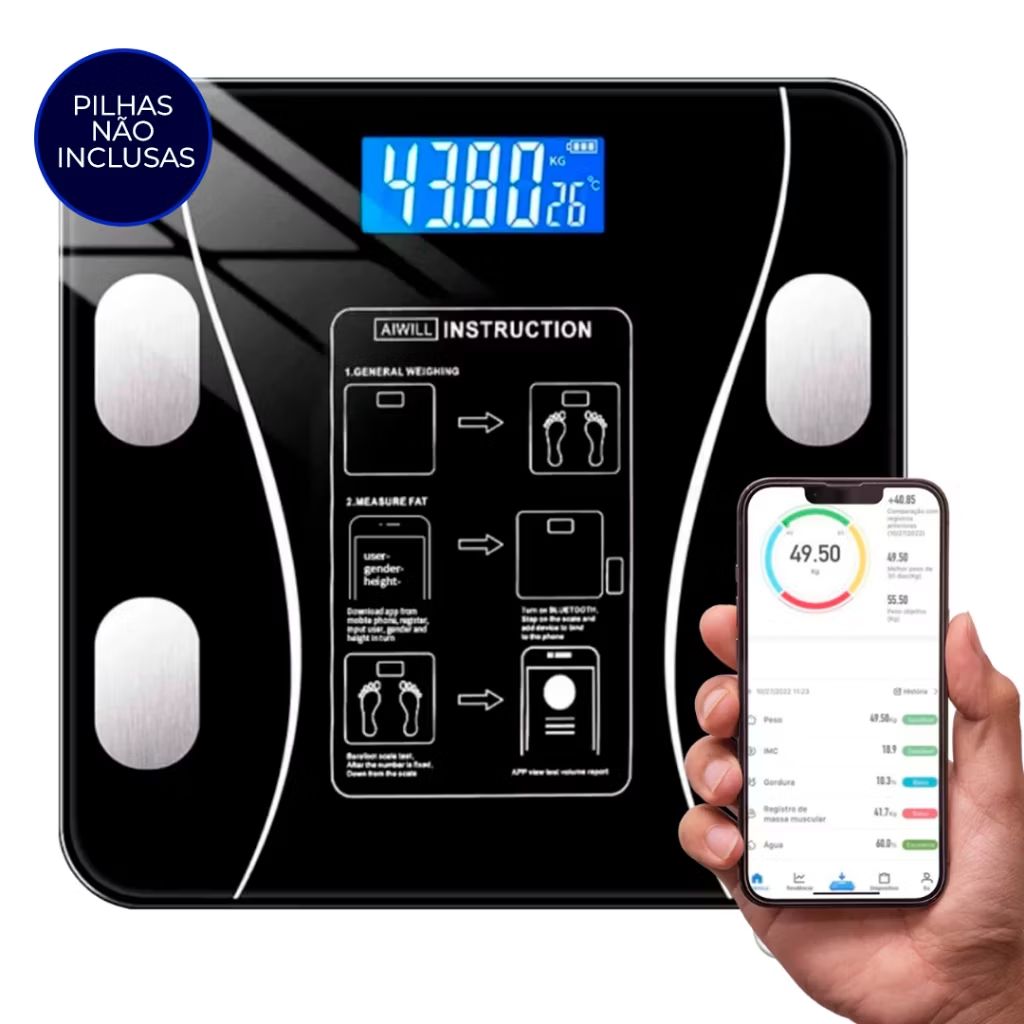 drickagoomes's tweet photo. Dê uma olhada em Balança Bioimpedância Digital Profissional Suporta Até 140kg via Bluethooth por R$37,97. Compre na Shopee agora! https://t.co/rW5BcM4SMf https://t.co/3vTRtcaMlM