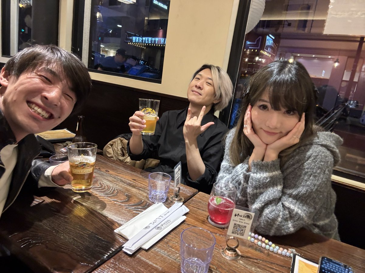 Bubble Tea and Cigarettes西海岸ツアー無事に完走！ツアーファイナルもソールドアウトで、パンパンのお客さんの前での演奏は最高でした！！🔥
サンフランシスコは晴れ男パワー全開で超青天で、ちょっと観光も出来ました😆
ニューヨーク戻りまーす！