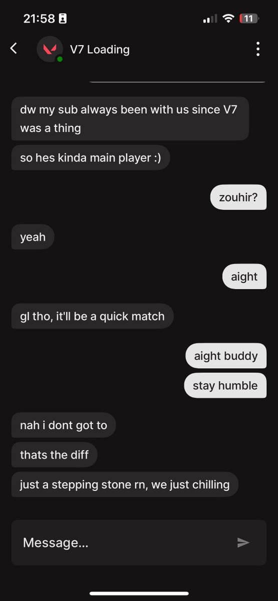 2-1 against <a href="/Vision7_ESports/">Vision7 E-Sports</a> in <a href="/RadiantSceneEU/">RCS</a>  playoffs secured, life feels good :))