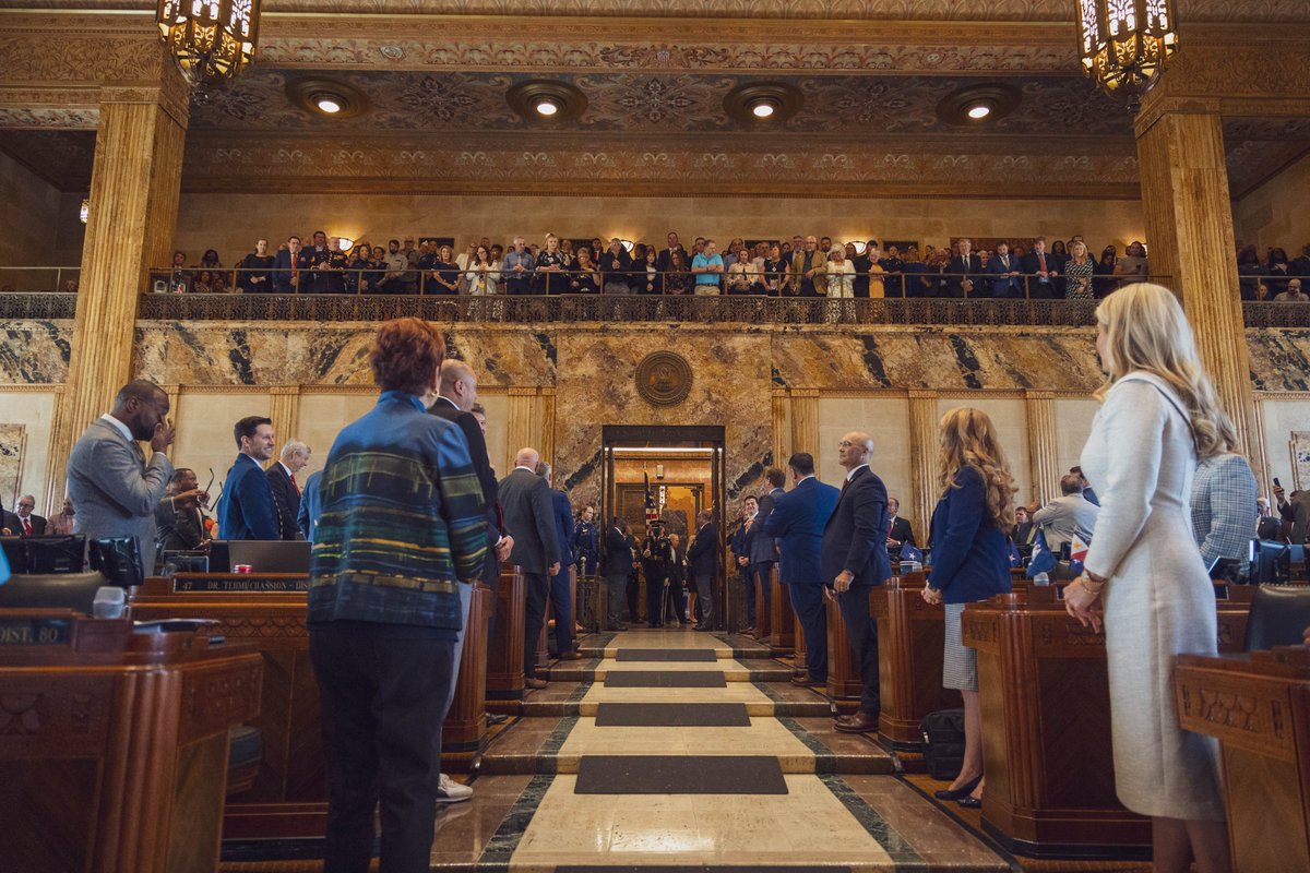 Welcome back to the Capitol!
The 2025 Legislative Session is officially underway — let’s get to work for Louisiana. 
#lalege