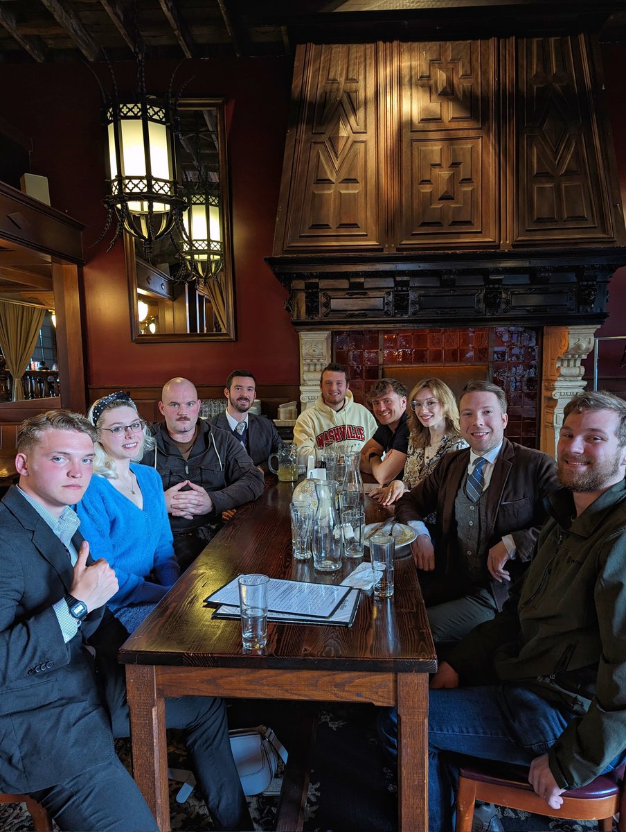 Europeanisn's tweet photo. Throwback to our intellectual community getting together a year ago today at the German beer hall Rhein Haus on April 14th, 2024 in beautiful Seattle, Washington! https://t.co/BXqOrcWbP9