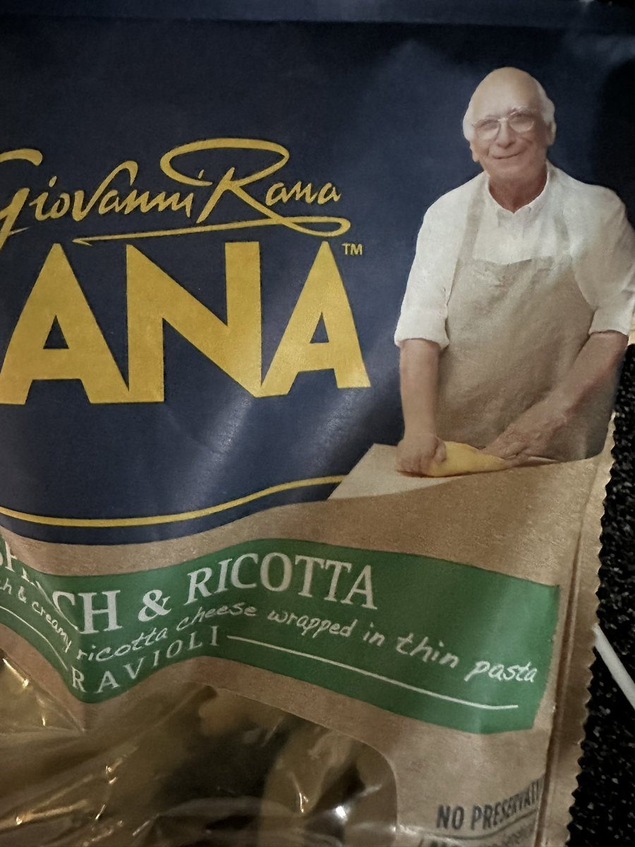 This Larry David brand ravioli is pretty good.