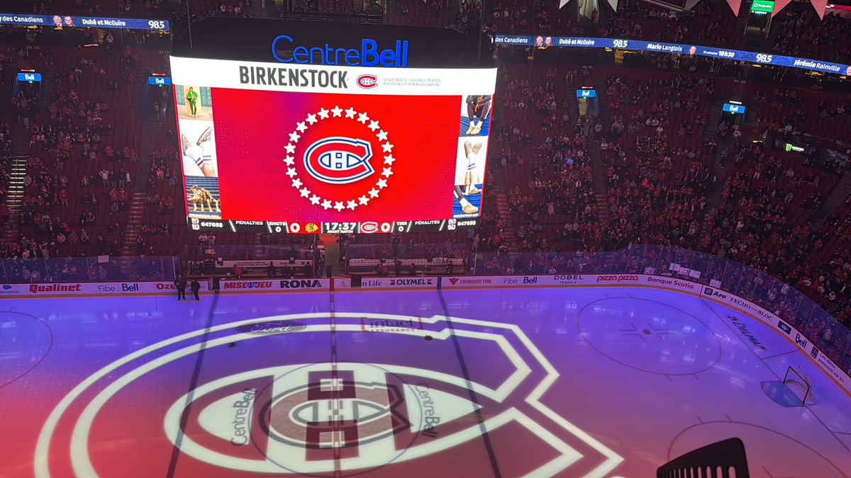Le Centre Bell est déjà rempli pour la période d’échauffement. Pour tout voir, c’est à <a href="/RDSca/">RDS</a> 
Maintenant 

Demidov’s rookie lap and a possible playoffs clinching game, all on RDS. Now.