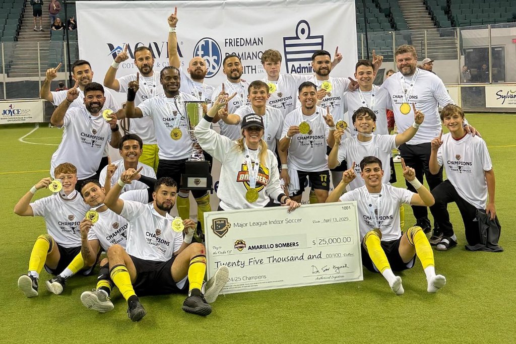 2025 Major League Indoor Soccer champions 🏆 
mlispro.com/stats#/1868/ga…  #MLIS