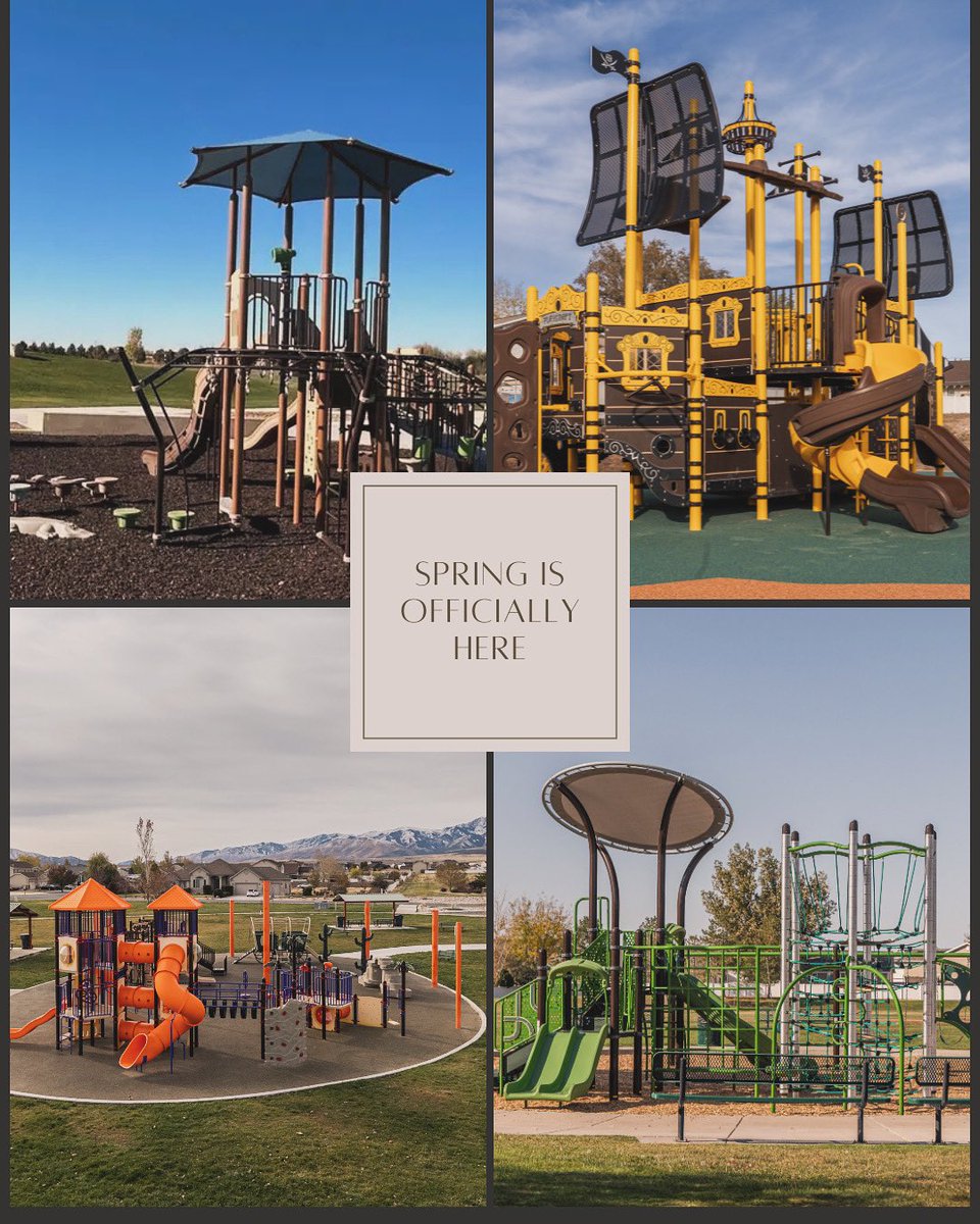 Luckydrec's tweet photo. It's feeling like spring here in Utah. Suns out, it's time to play! ☀️ 

@playcraftsystems 

#luckydog #recreation #inpursuitofplay #utahplaygrounds #idahoplaygrounds #wyomingplaygrounds #nevadaplaygrounds #spingishere #utah #playgrounds https://t.co/wn9Jilbhag
