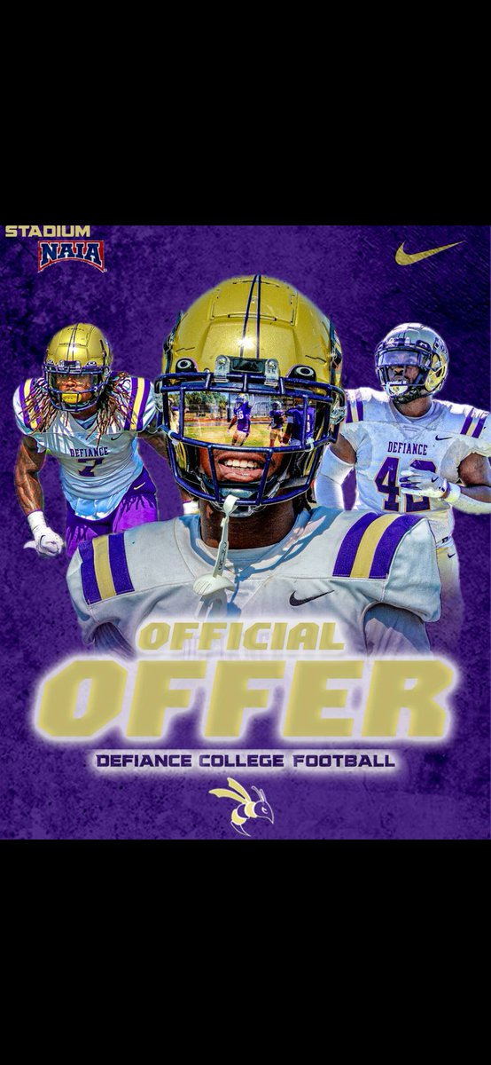 Cory Rice (@coryrice135) on Twitter photo Im Extremely blessed and Grateful to have received my first offer!! From <a href="/DefiCollegeFB/">Defiance College Football</a> <a href="/Coach_Black7/">Coach Black</a> #AGTG #ContinuetheGrind Im Extremely blessed and Grateful to have received my first offer!! From <a href="/DefiCollegeFB/">Defiance College Football</a> <a href="/Coach_Black7/">Coach Black</a> #AGTG #ContinuetheGrind