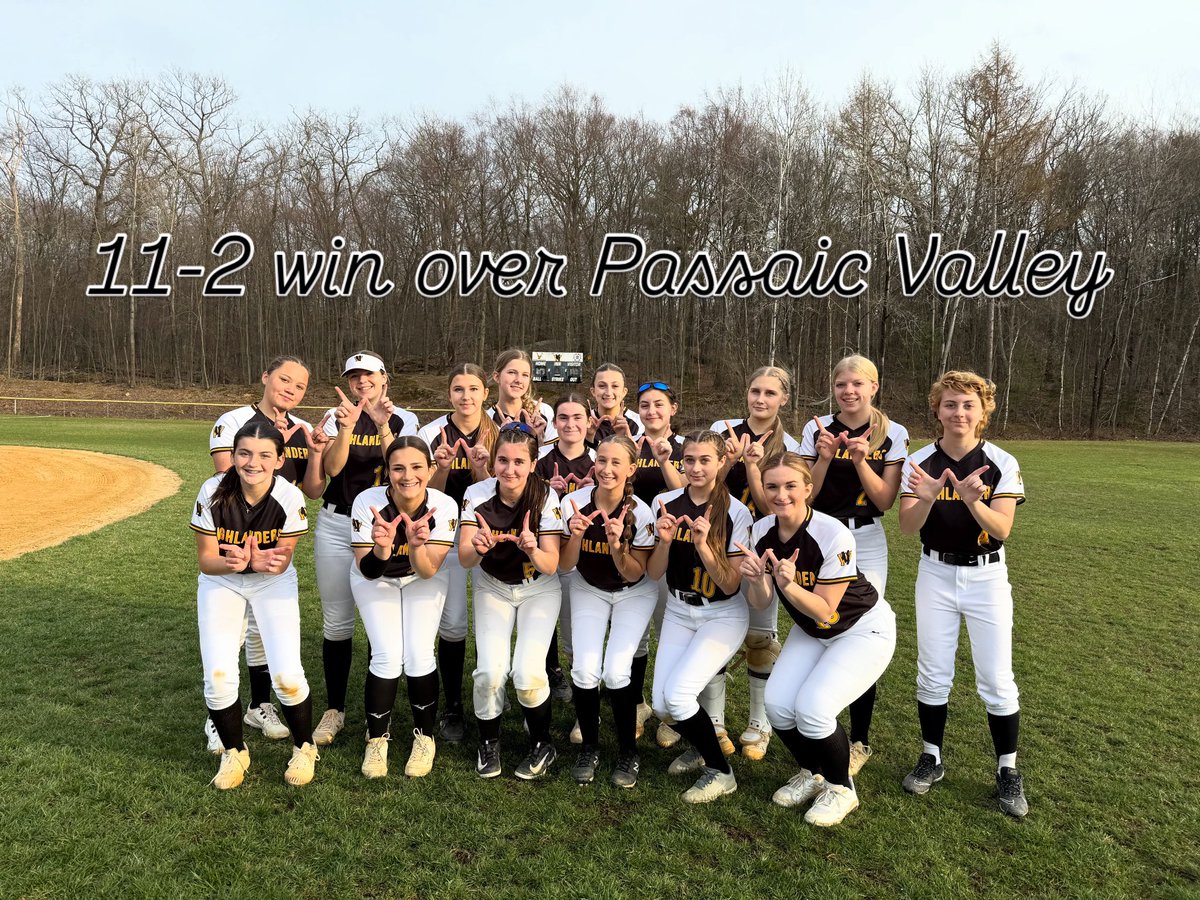 Big win! Turned 2 double plays, solid defense kept us in it til the offense got rolling #teamfirst <a href="/WestMilfordSB/">WMSOFTBALL</a> <a href="/WMAthleticDept/">WMAthletics</a>
