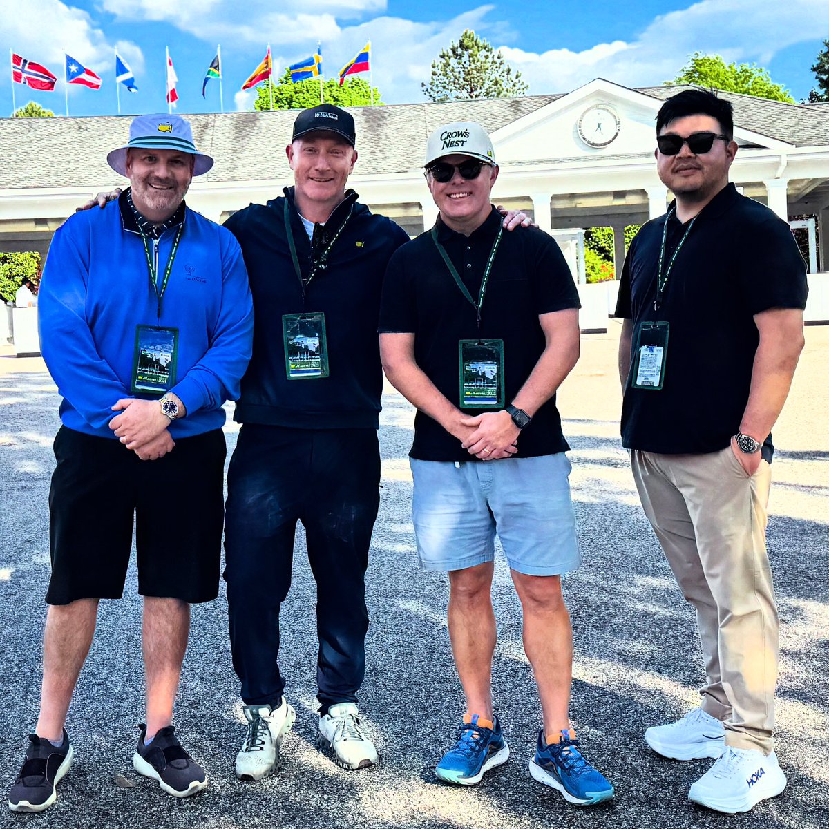 EdKiernanNYC's tweet image. Thanking our clients, partners, investors, and advisors for a fantastic week filled with old friends and new connections. 

Special appreciation to my wife, Michele
 - sending much ❤️ your way!  @streamengineai @TheMasters #streamengine #dualusetechnology