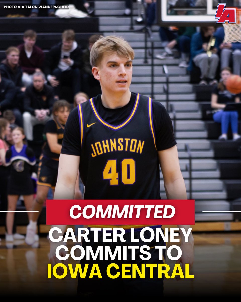 Johnston’s big man has announced his commitment to Iowa Central! 

#IAbasketball X #iahsbkb