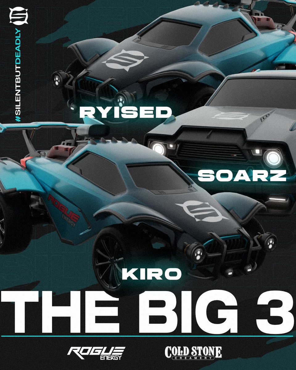 We are back!!!!

Lets give a warm welcome to our new #RLCS roster

<a href="/Ryised_/">ryised</a> 
<a href="/Elkiro03/">Kiro</a> 
<a href="/soarzrl_/">Soarz</a> 

#silentbutdeadly