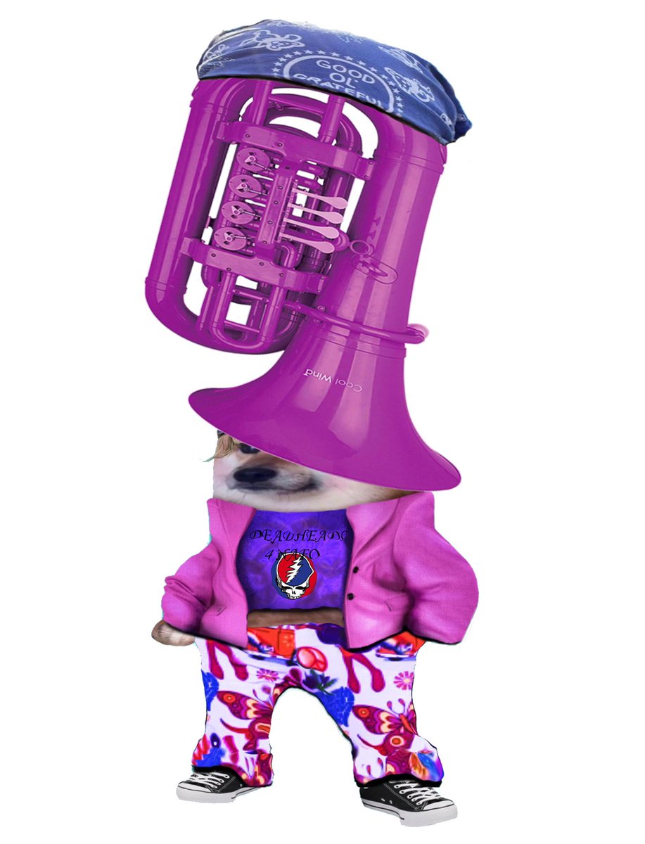 mmc51264's tweet photo. @PeterVonBach @j0nest Iโm a hippie Fellarina! #TubaDivision https://t.co/2skA7RxyYK