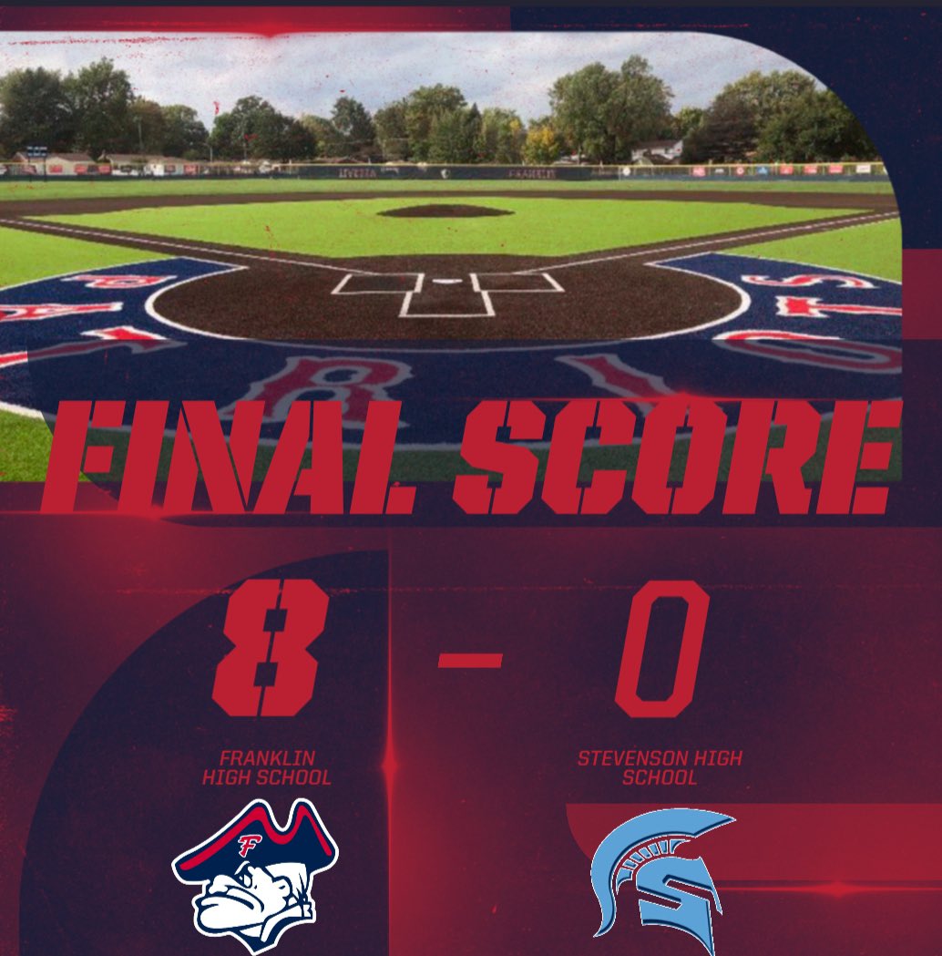 Congrats to Franklin Baseball, off to a 7-0 start after their win over Stevenson today! #FranklinMADE <a href="/fhspatriots/">Franklin High School</a> <a href="/TheColonyFHS/">The Colony ™</a> <a href="/LivoniaDistrict/">Livonia Schools</a> <a href="/MattFournier2/">Franklin Baseball</a>