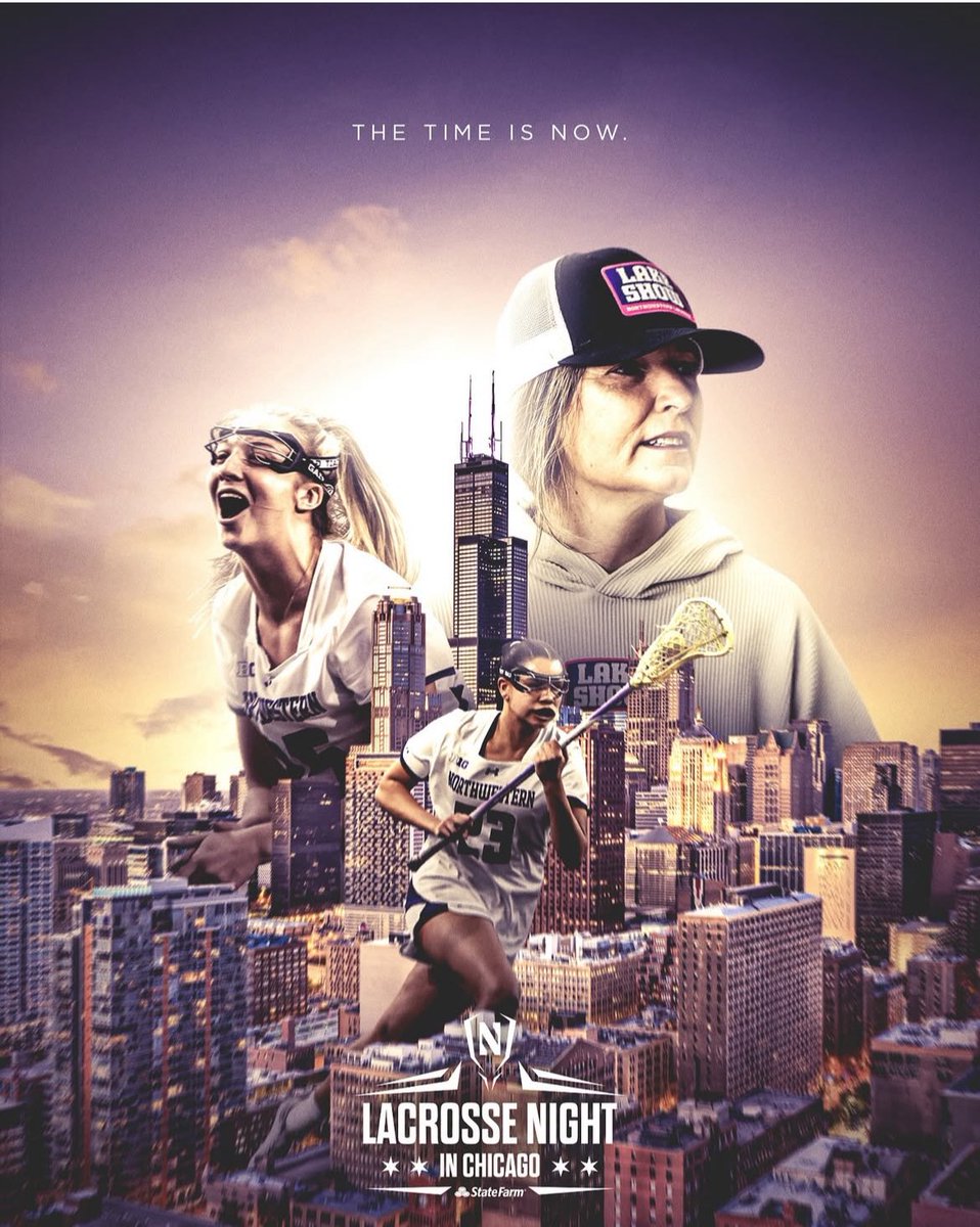 Lacrosse Night in Chicago!!

#LakeShow 🌊🌊🌊

April 17, 2025 LFG!!! 🟣🟣🟣