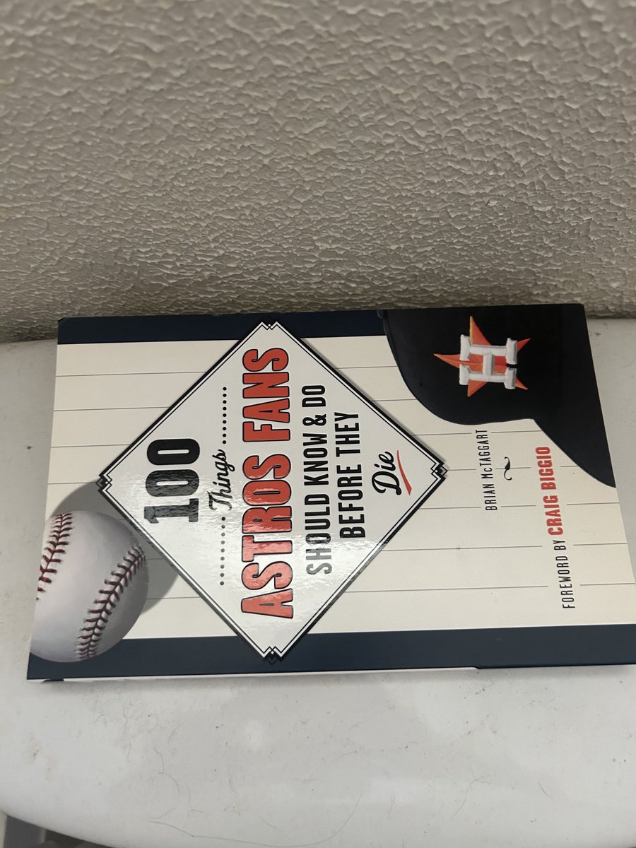 I’m loving my book for the toilet. really good stuff in here! Great job ⁦⁦<a href="/brianmctaggart/">Brian McTaggart</a>⁩ I’m really enjoying it!