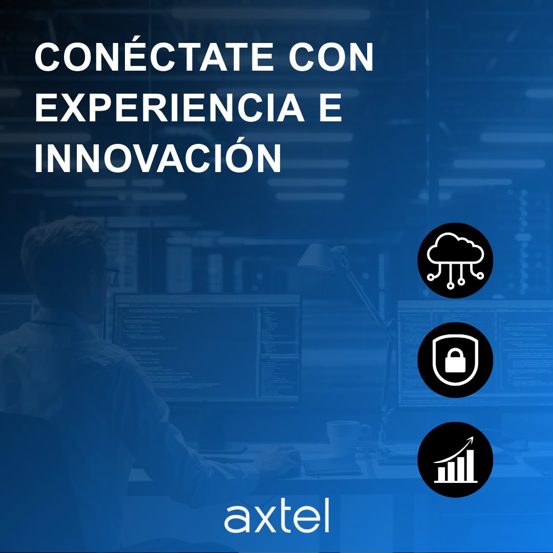 En Axtel, acompañamos a las organizaciones en su evolución, integrando soluciones bajo una misma visión estratégica.
¿Tu empresa está lista para reinventarse?
Conéctate con experiencia e innovación: axtelcorp.mx
#TecnologíaQueConectaTuVida