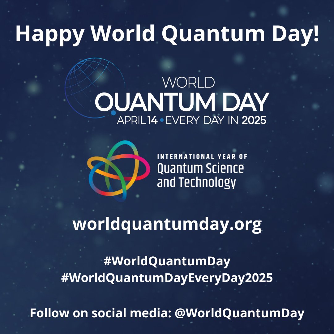 Thanks to All who are making #WorldQuantumDay yet again a great success this year!

The number of requests to the maps API in our web site exceeded the quota we had defined, and had to quickly be raised.

And the #WorldQuantumDay continues, every day in 2025! 🥳