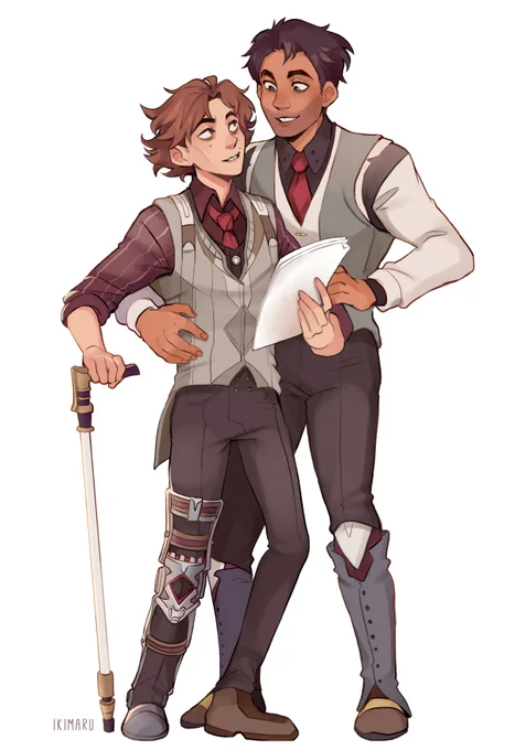 finished a stand of them! :') (link in bio) #jayvik 