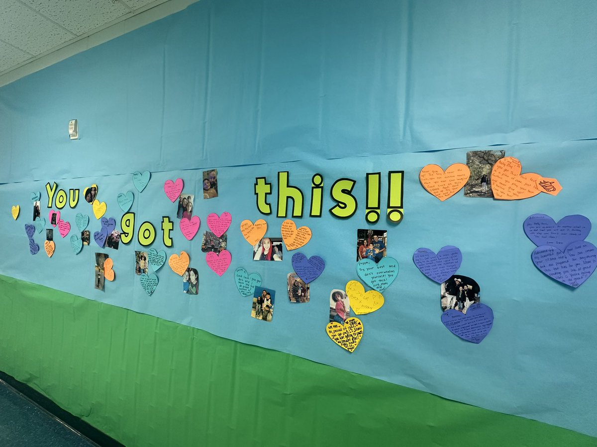Madison Meszaros (@meszarosmadison) on Twitter photo 4th grades motivational STAAR wall featuring written notes from loved ones π₯°β€οΈβοΈ <a href="/NISDMichael/">Michael Elementary</a> 4th grades motivational STAAR wall featuring written notes from loved ones π₯°β€οΈβοΈ <a href="/NISDMichael/">Michael Elementary</a>