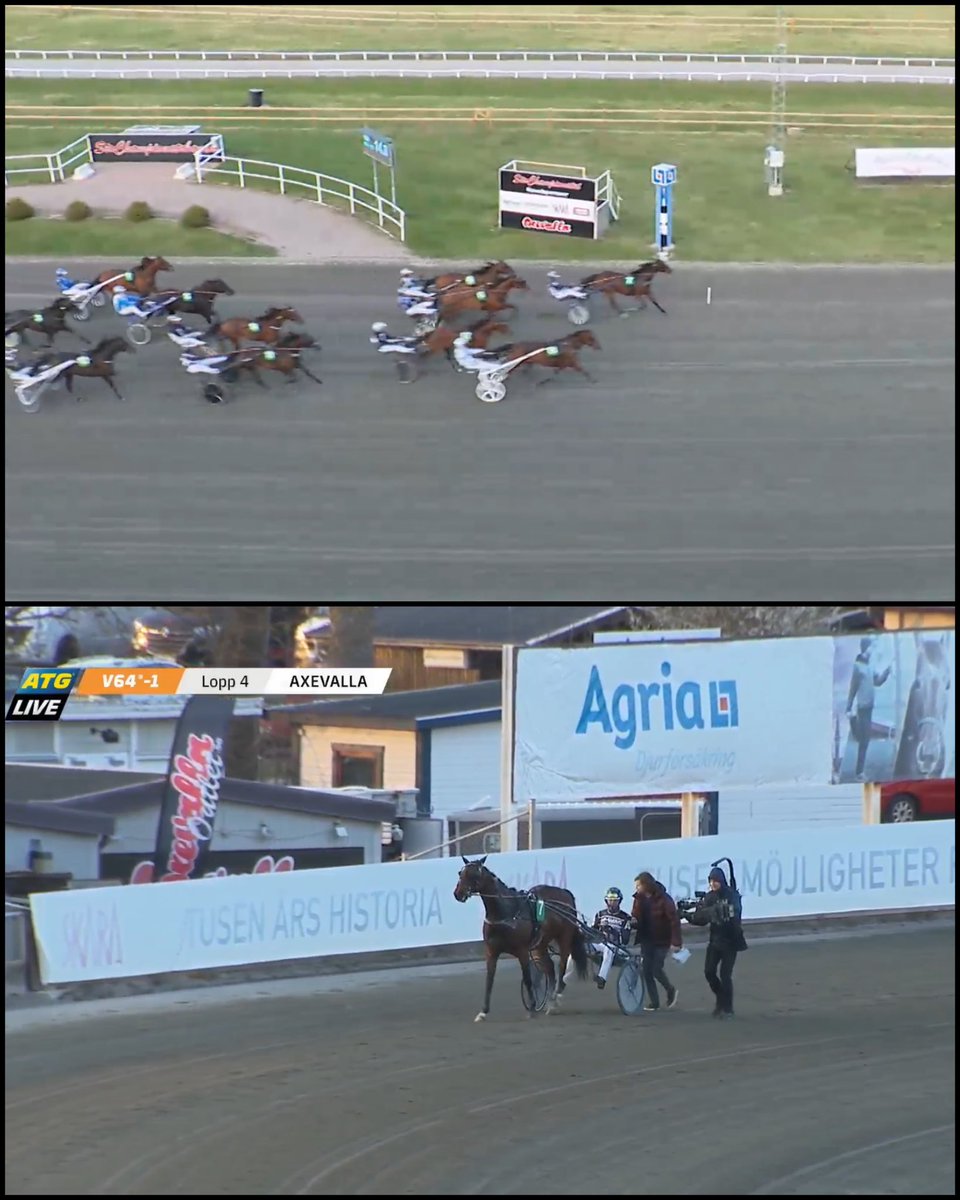 Seger för Readly Lavec!😃🥇Resan till Axevalla slutade på bästa vis då Readly infriade favoritskapet och vann säkert från spets vilket var andra starten efter lång frånvaro. Grattis säger vi till hela ägargänget hos Easy KB och till skötare <a href="/xanderssons/">Alexander Andersson</a>!💐 Förstapris 40.000 kr.