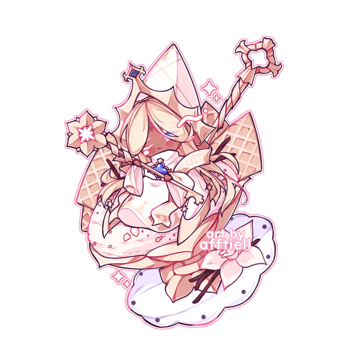 afftiell's tweet image. 🫐blueberry milkshake & vanilla ice cream 🍦
#shadowmilkcookie #purevanillacookie #cookierunkingdom